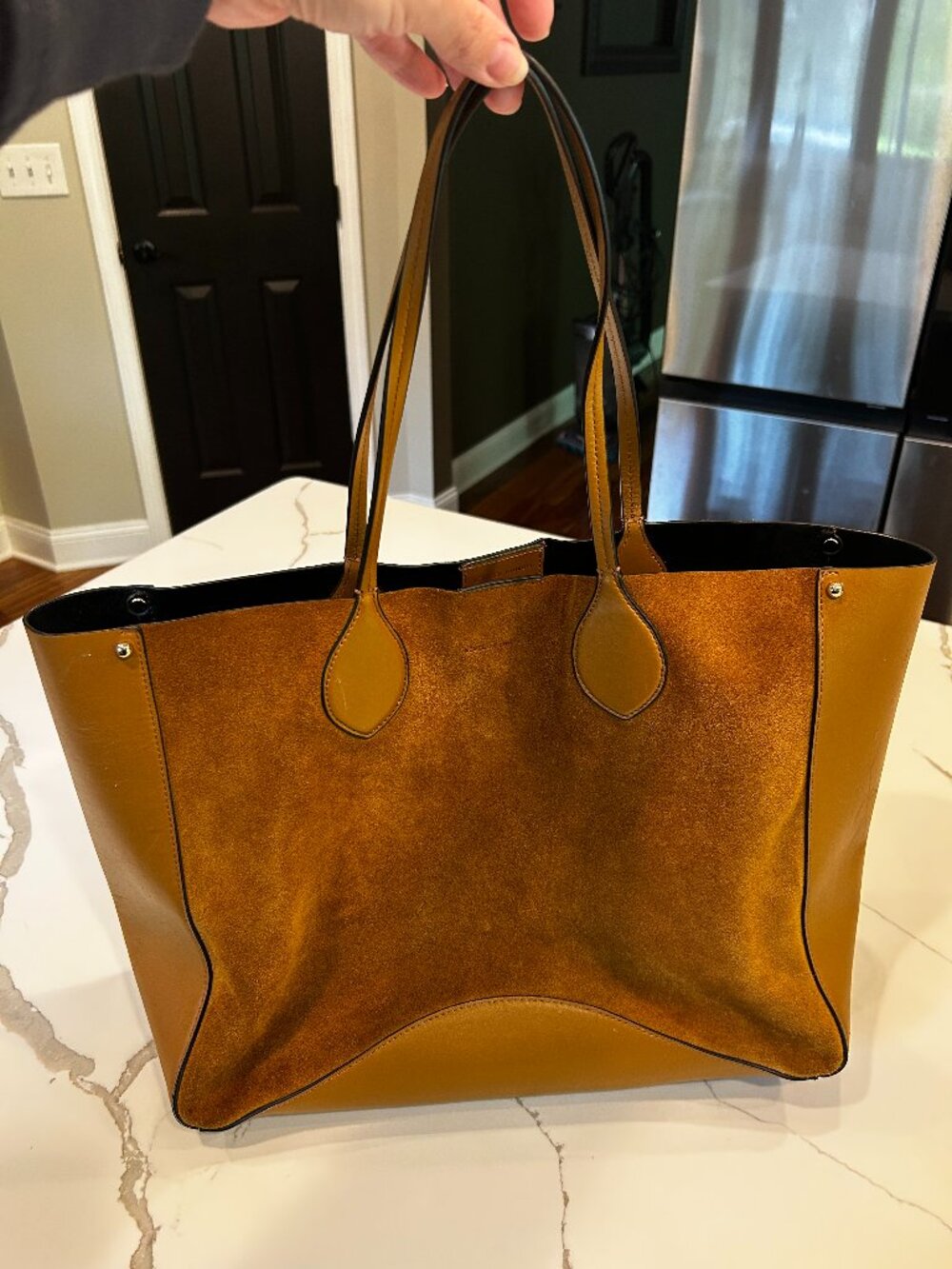 Rebecca Minkoff Tote Large Suede Pippa Unlined Handbag